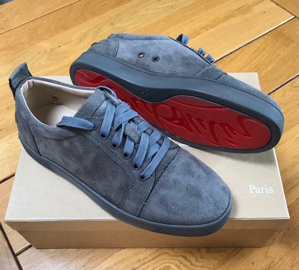 louboutin mens low top trainers